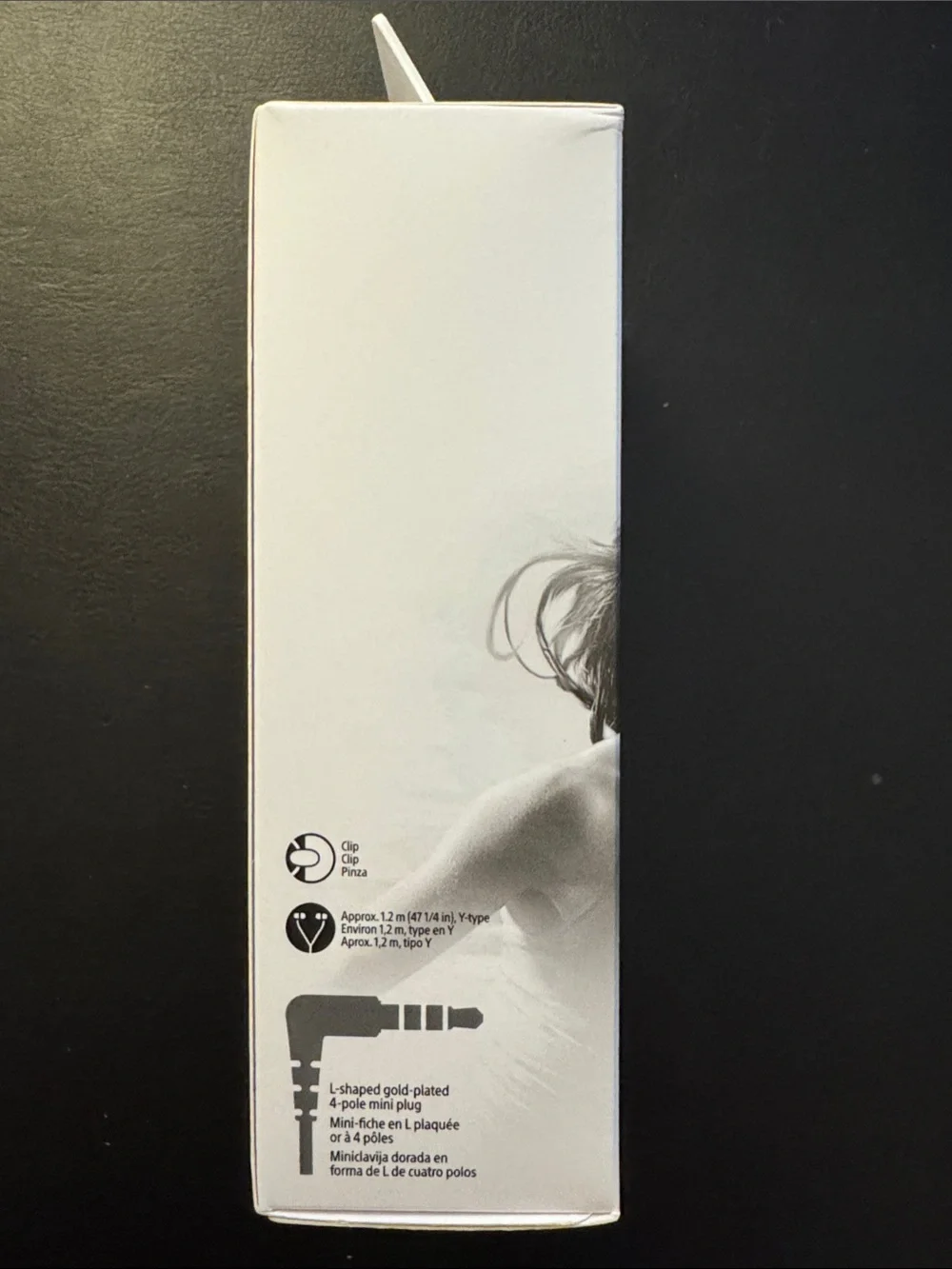 Sony White Sports Earbuds with Over-Ear Hooks
